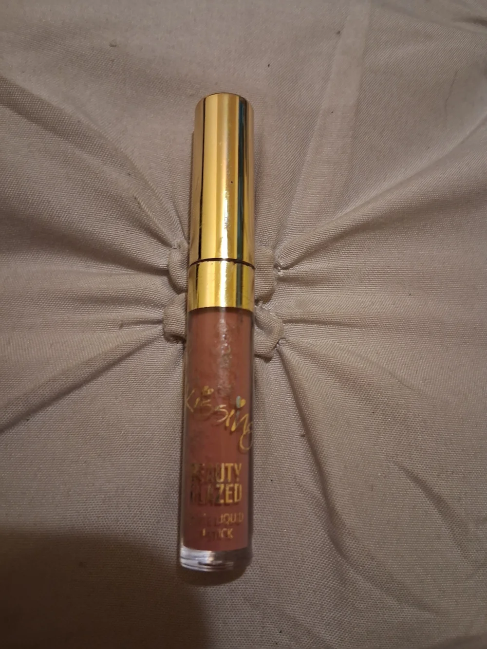 Glazed Liquid Lipstick - Nude Brown